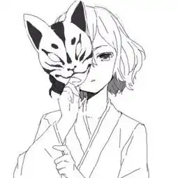口罩女孩头像动漫女生