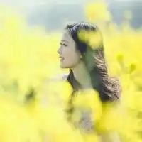 女生头像花朵唯美清新美