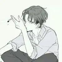  漫画头像男生帅气冷漠黑白超拽微信头像图片大全