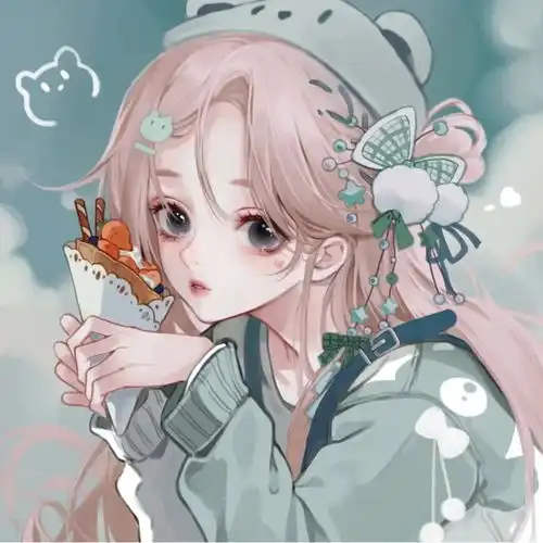  小众动漫女生头像