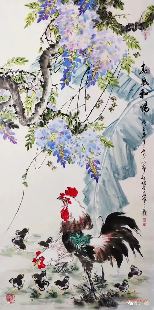  构意清新见洒脱,潇洒自然见深厚花鸟画家李炳武