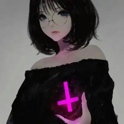  超好看黑暗系女生头像黑化动漫头像女生图片大全