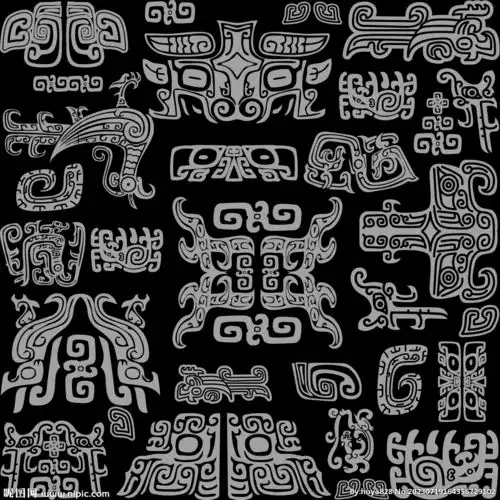  中式传统纹样设计图