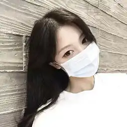  女生头像2015戴口罩
