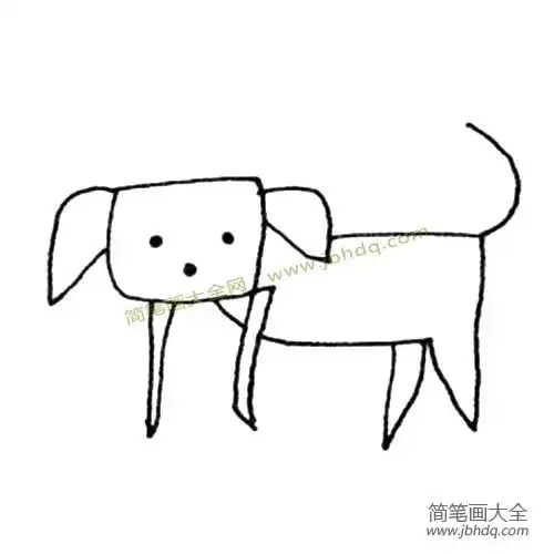 线条小狗头像可爱头像