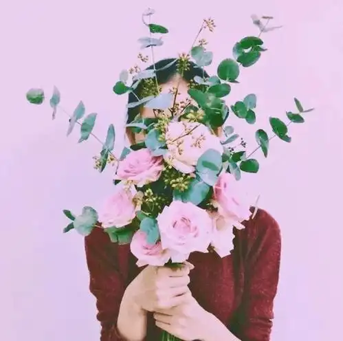女生头像花朵唯美清新鲜