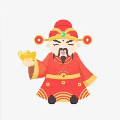  财神头像高清图片2020霸气最招财财神爷图片