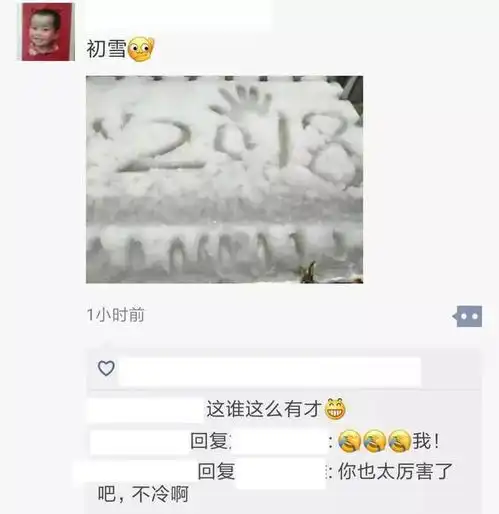  真的下雪了2018年的第一场雪已刷爆富安人的朋友圈