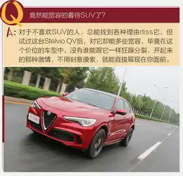  suv除了urus,还见过谁01破4秒测stelvio四叶草