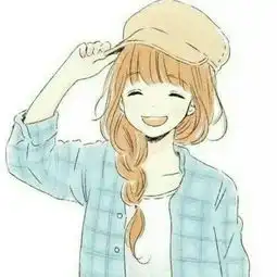  微信头像卡通女生唯美小清新2018