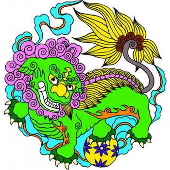 吉利招财头像图片吉利