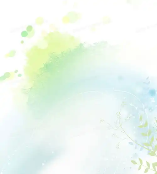  简约淡雅绿色花纹背景背景图片素材免费下载熊猫办公