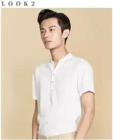  夏日消暑,就穿雅鹿男装棉麻系列