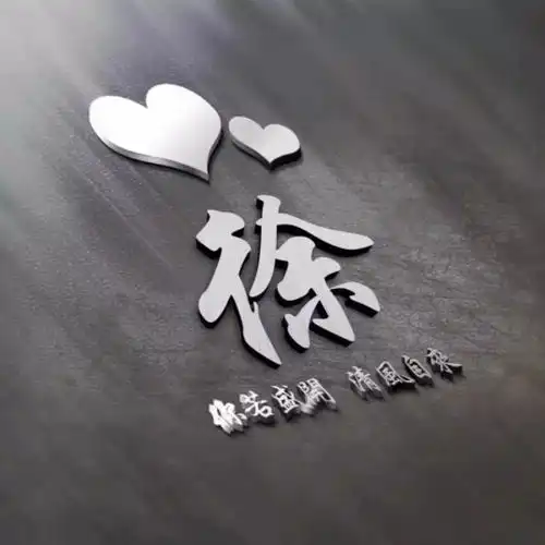  你的微信头像多久没换了36张高端励志签名姓氏头像,快来看