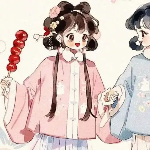 闺蜜头像古风 一人一半