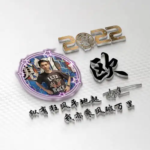  2022你的微信头像该换换了,33张3d虎年励志个性签名头像,请查收