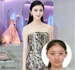  杨幂佟丽娅真人秀素颜照曝光看当红女星素颜照