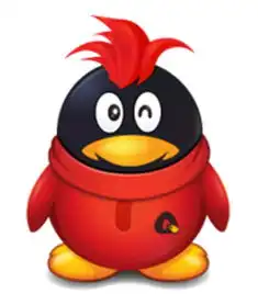  红毛小q透明头像只有小q周围是透明的