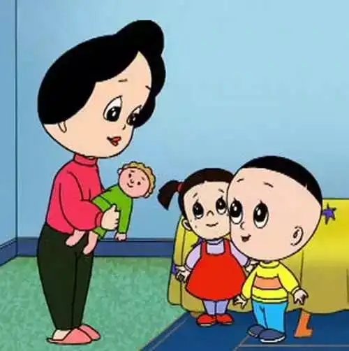 妈妈和儿子的亲子头像卡