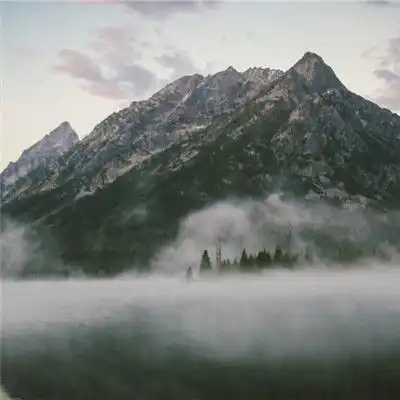  最美风景头像,唯美的山峰峰顶云朵风景图片
