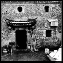  2011年1月浙江杭州富春龙门古镇快照图片