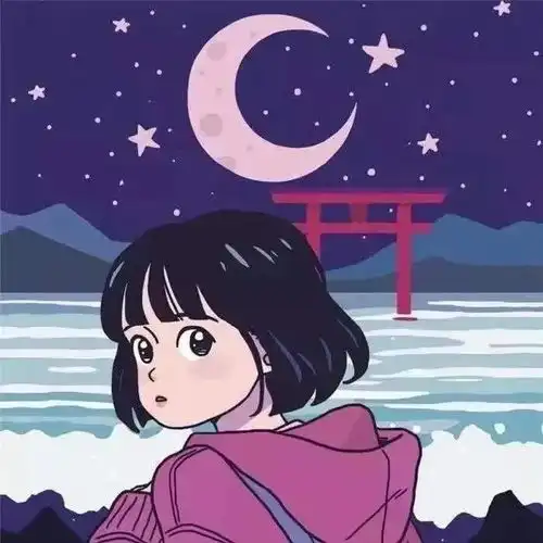  情侣头像生活很苦,但你很甜