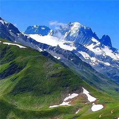 紫色山水风景微信头像仙
