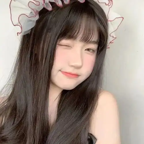  女头发自己的光就好了