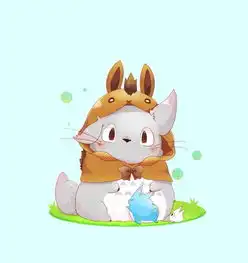  呆萌龙猫