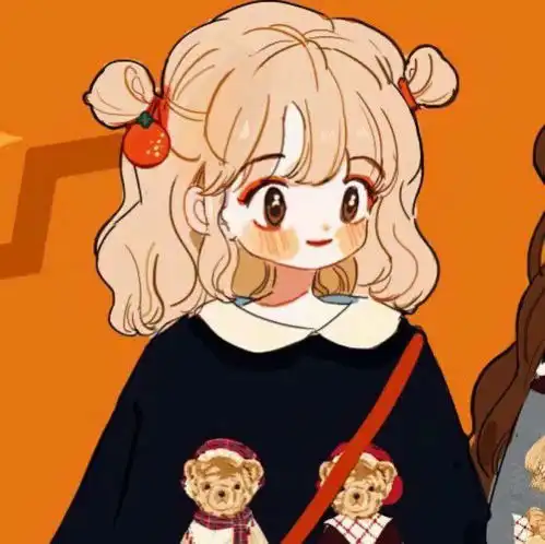  动漫姬头闺蜜头像女生双人