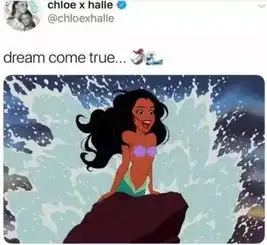  小美人鱼黑人女主毁童话真人版公主个个亮眼