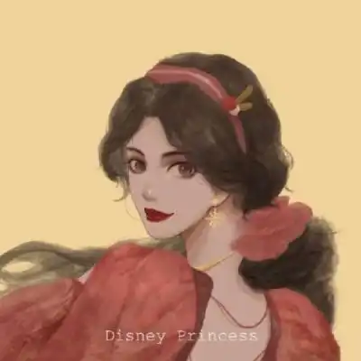 李姓头像女可爱迪士尼