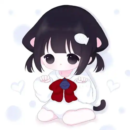 可爱卡通娃娃头像女孩