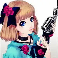  大笑动漫女孩头像图片微信头像图片大全