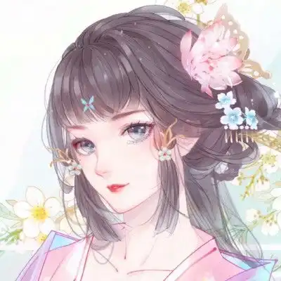  古风女头卡通动漫头像我要个性网