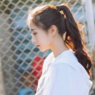 微信头像女唯美侧身