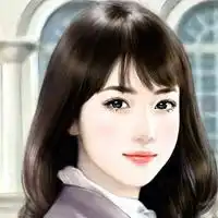  微信头像女孩吃饭