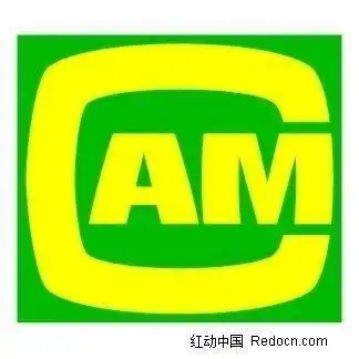  绿底黄字