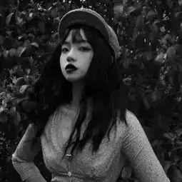  溺毙黑白系个性女头.惜缘即可qq女生头像我要个性网