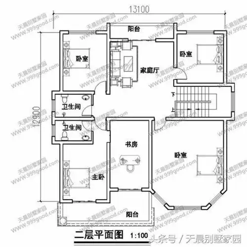  13x11.4米精美户型,布局超经典看了让人过目难忘的村长别墅