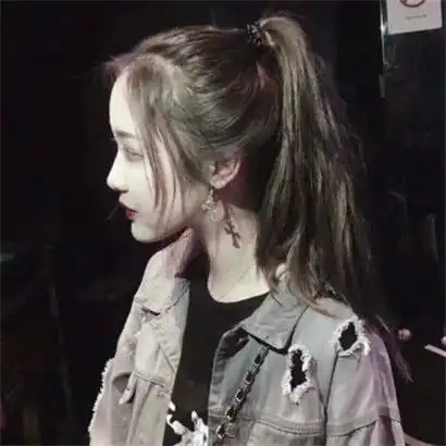  霸气女生头像,很困,很累,很颓冷酷的女人