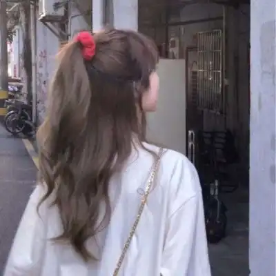 ins头像女生仙气侧脸动