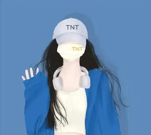  戴口罩头像