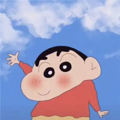  蜡笔小新头像超萌情侣cp头像蜡笔小新一对