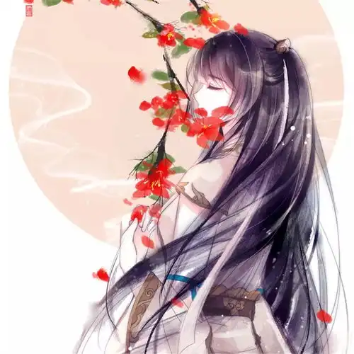  古风女生头像光落在你脸上,可爱一如往常