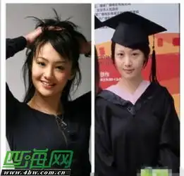  郭采洁清新脱俗毕业照曝光盘点十大当红明星青涩素颜毕业照10