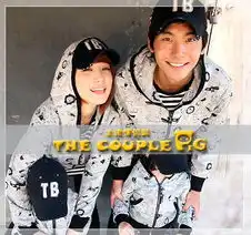  新款thecouplepig正品牌纯棉加厚休闲母子装母女装情侣装亲子装