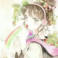  人生只若初见,眼波流转,微笑蔓延,黯卡通动漫头像我要个性网