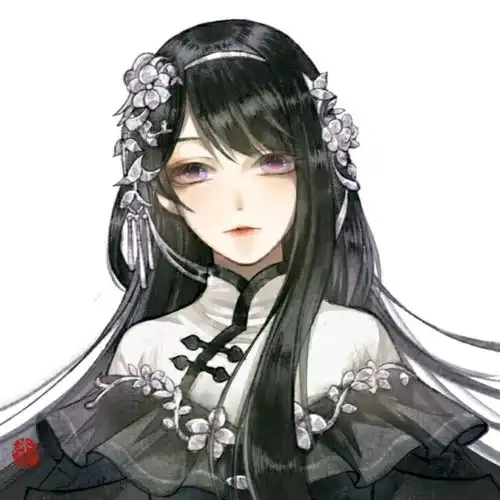  古风动漫女头像图片