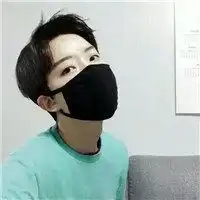  韩国男生头像戴口罩微信头像图片大全